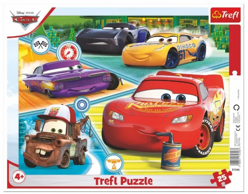 Puzzle Cadre - Cars