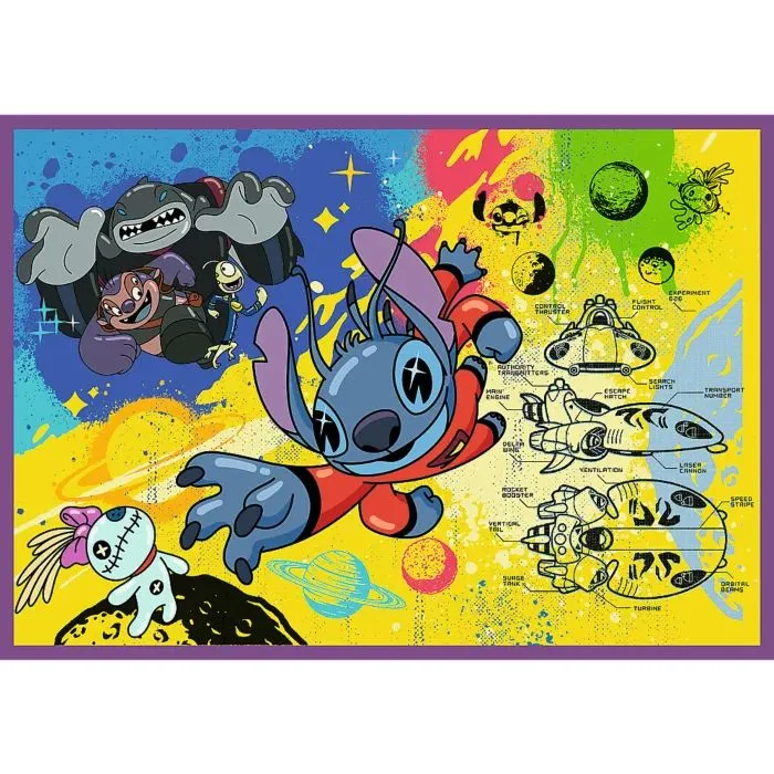4 Puzzles - Le Stitch Extraordinaire
