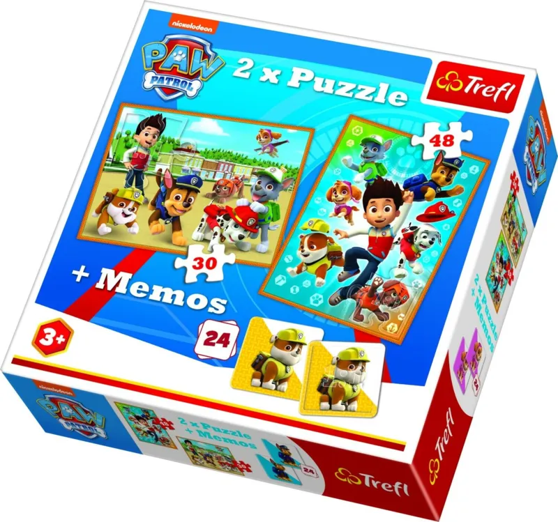 2 Puzzles + Memo - Pat'Patrouille