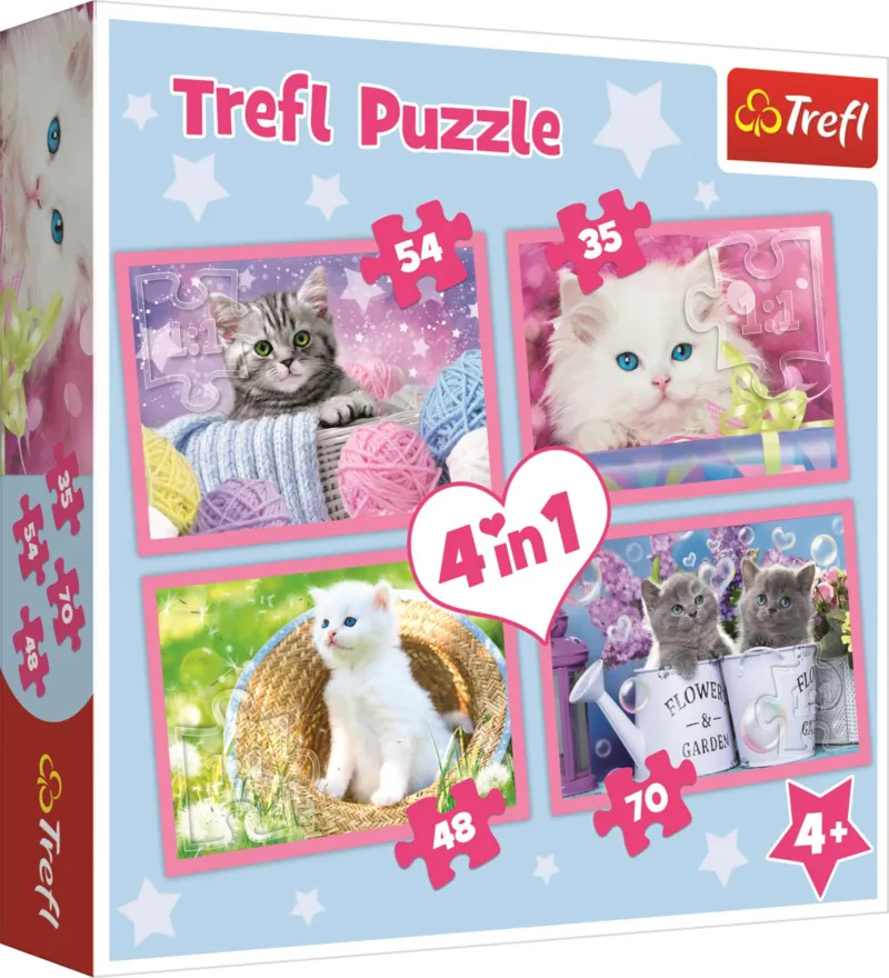 4 Puzzles - Chatons