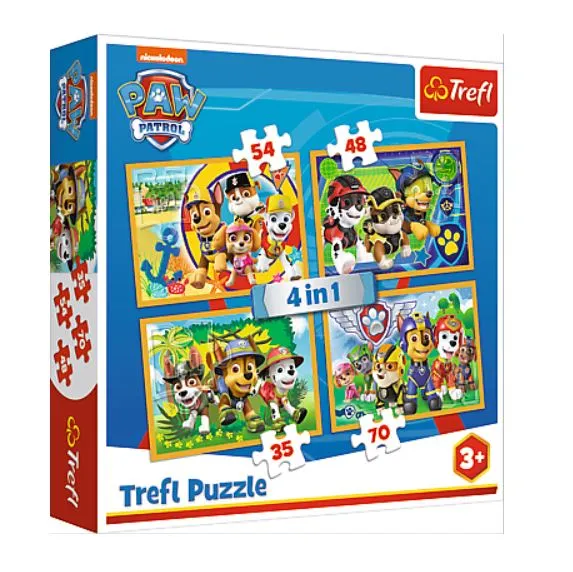 4 in 1 - Paw Patrol - Always on Time