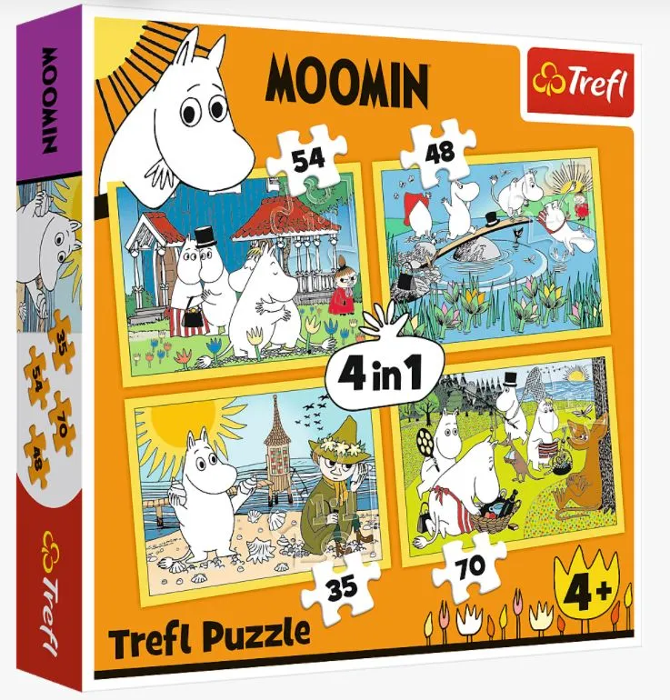 4 in 1 - Moomin happy day