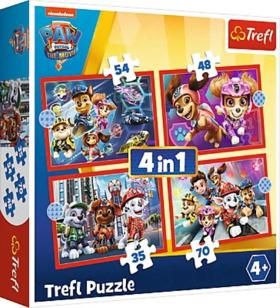 4 Puzzles - Pat Patrouille