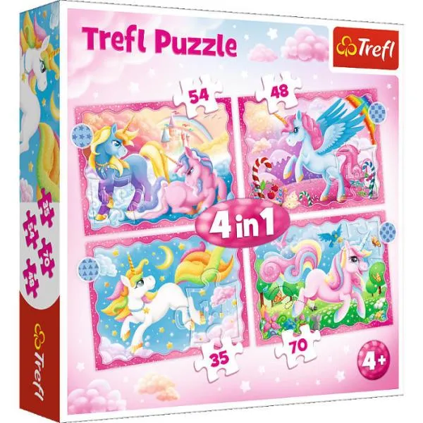 4 Puzzles - Licornes