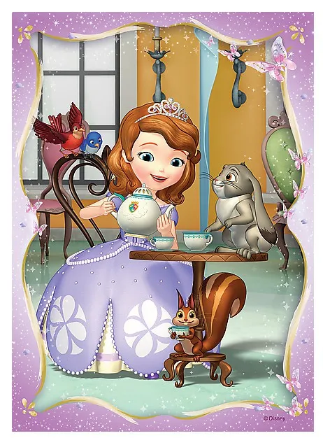 4 Puzzles - Disney Princesse Sofia