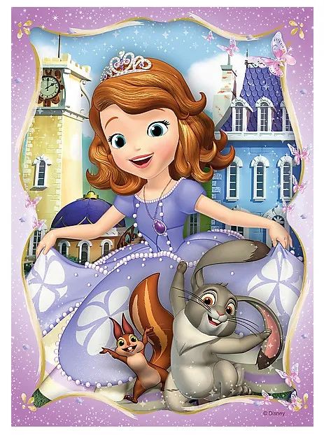 4 Puzzles - Disney Princesse Sofia
