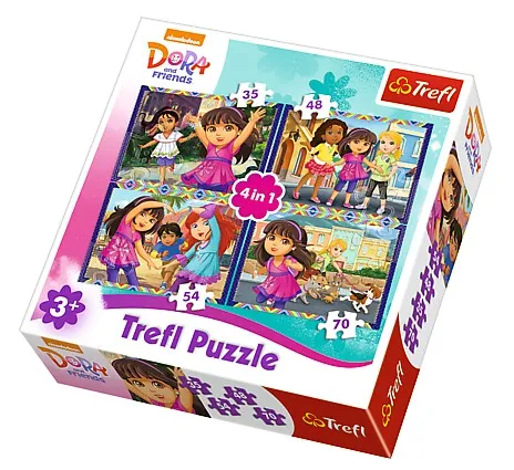 4 Puzzles - Dora