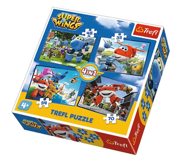 4 Puzzles - Super Wings