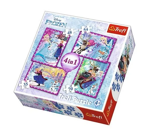 4 Puzzles - La Reine des Neiges