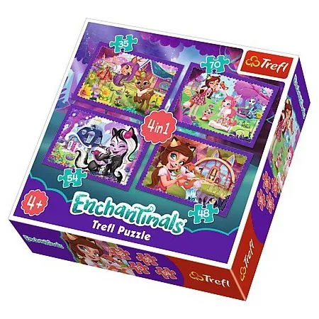 4 Puzzles - Enchantimals
