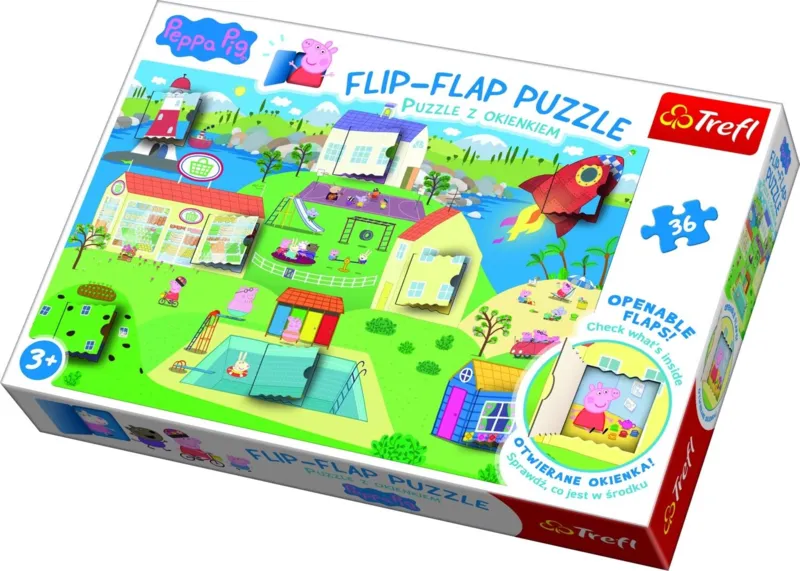 Flip-Flpa Puzzle - Peppa Pig