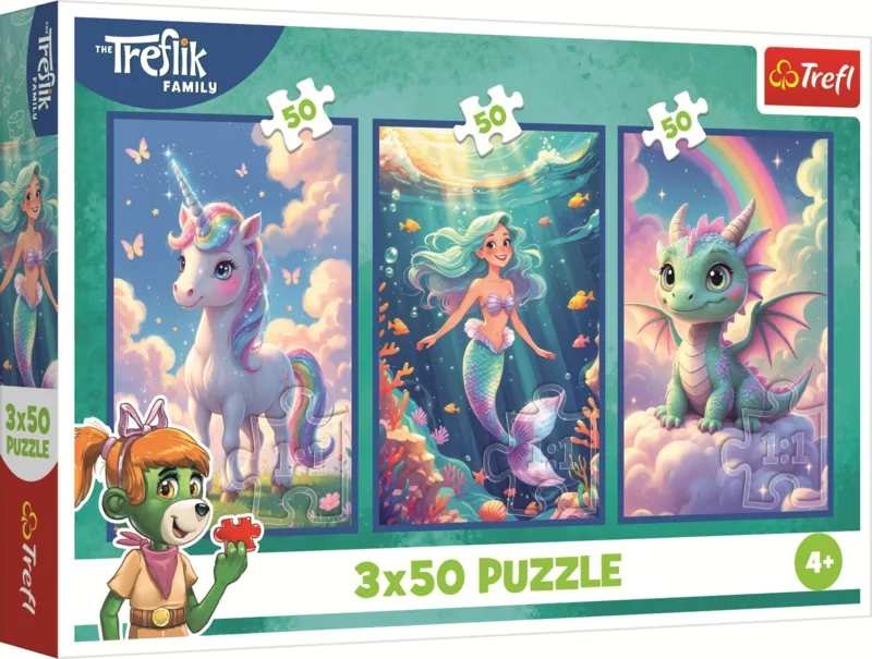 3 Puzzles - Trefliks Souriants