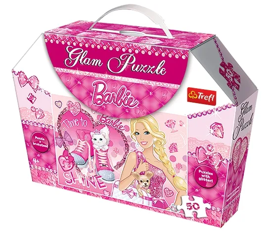 Pièces XXL avec Paillettes - Barbie