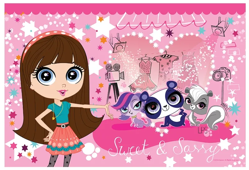 2 Puzzles Lumi Color - Petshop