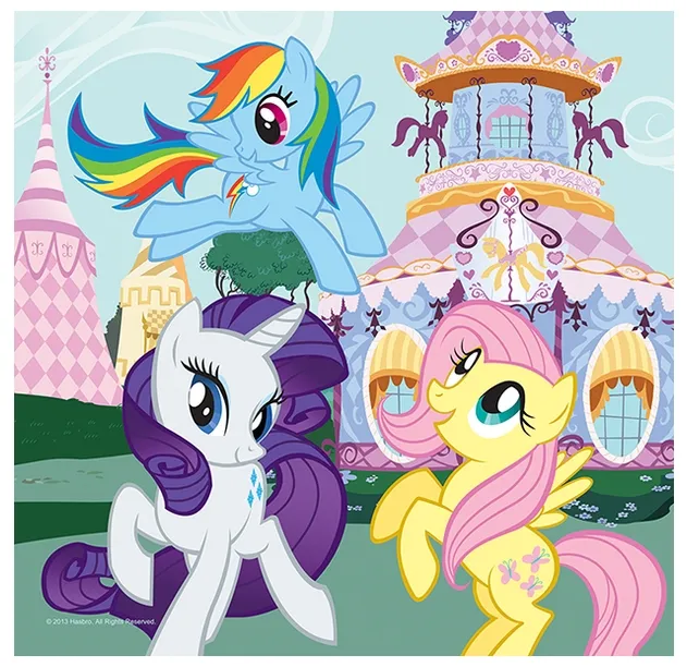 3 Puzzles - My Little Pony