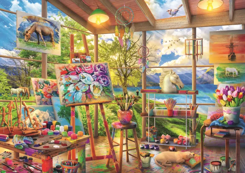 2 Puzzles - The Art of Painting