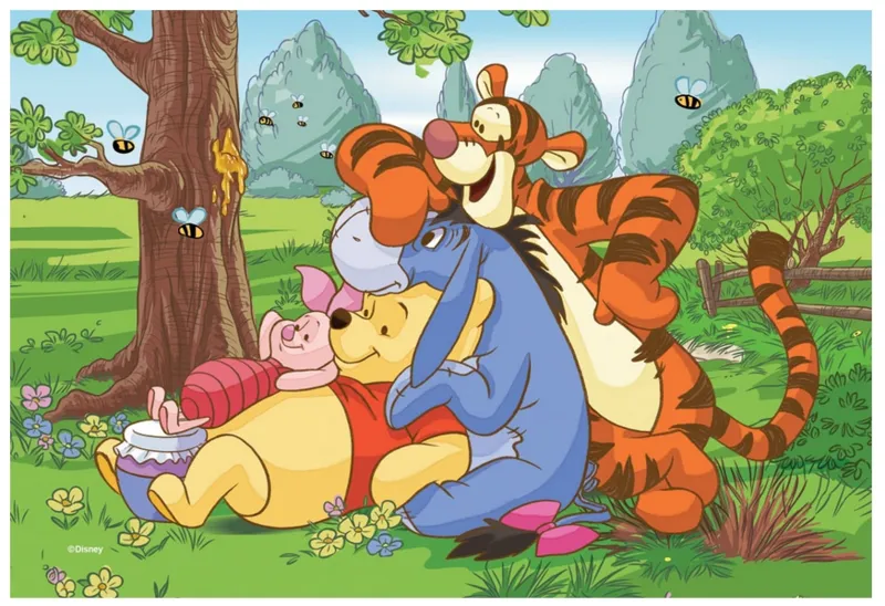 Winnie l'Ourson : Les 4 copains