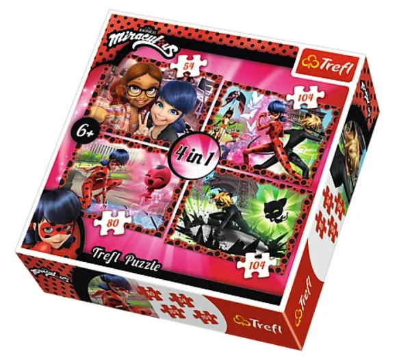 4 Puzzles - Lady Bug