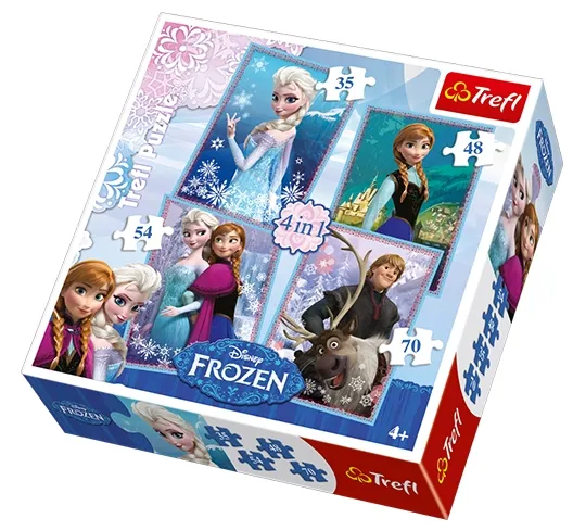 4 Puzzles - La Reine des Neiges