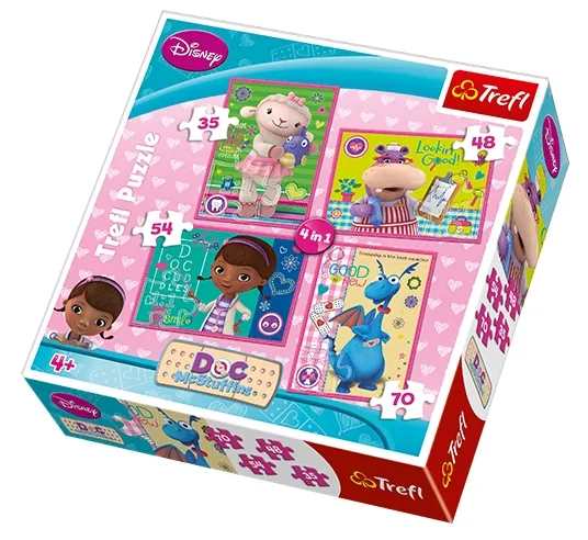 4 Puzzles - Doc McStuffins