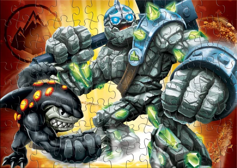 Skylanders Giants - Puzzle Métalisé