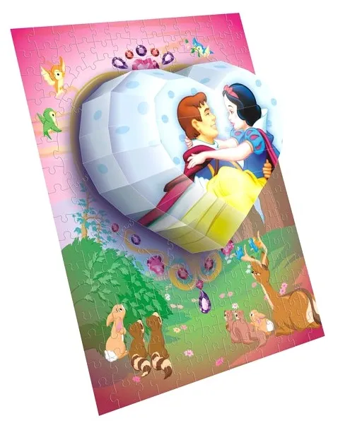 Puzzle 3D - Blanche Neige et son prince