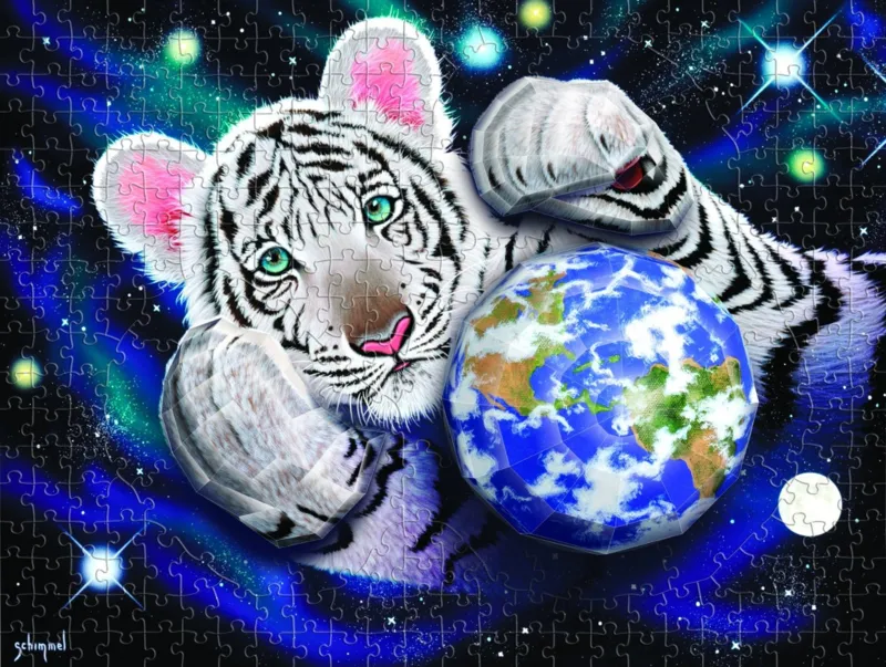 Puzzle 3D - Le tigre de Schimmel