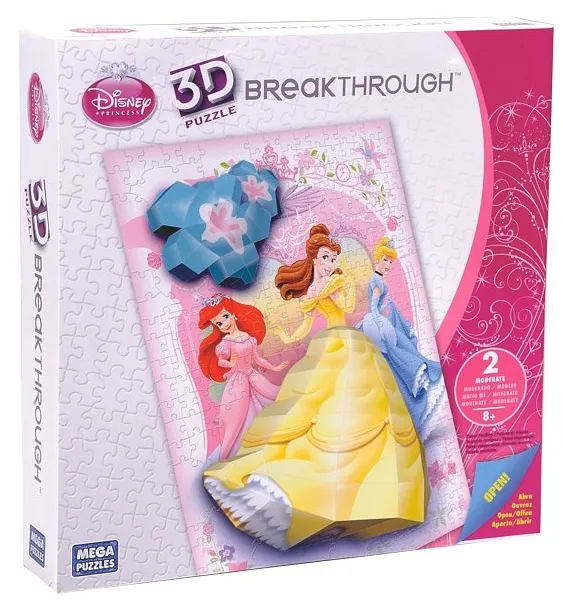 Puzzle 3D - Princesses Disney