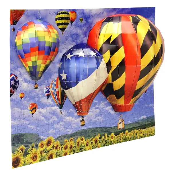 Puzzle 3D - Ballons dirigeables