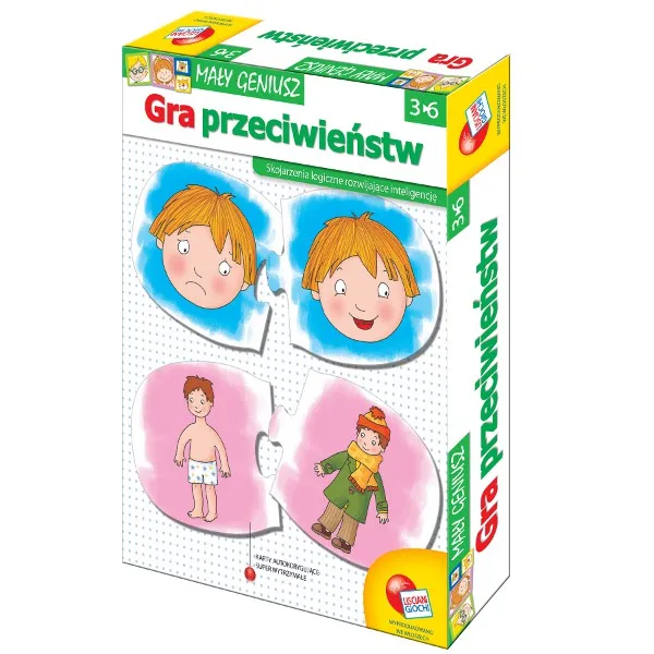 Puzzle éducation : Assocation logiques d'images (Instructions en Polonais)