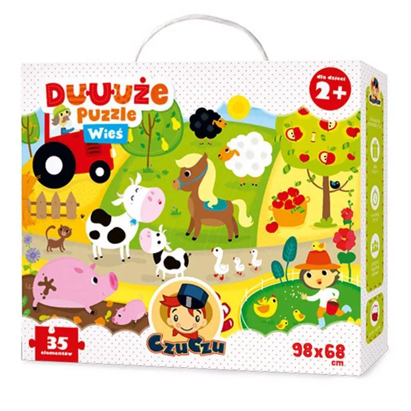 Puzzle Géant de Sol - Animaux de la Ferme