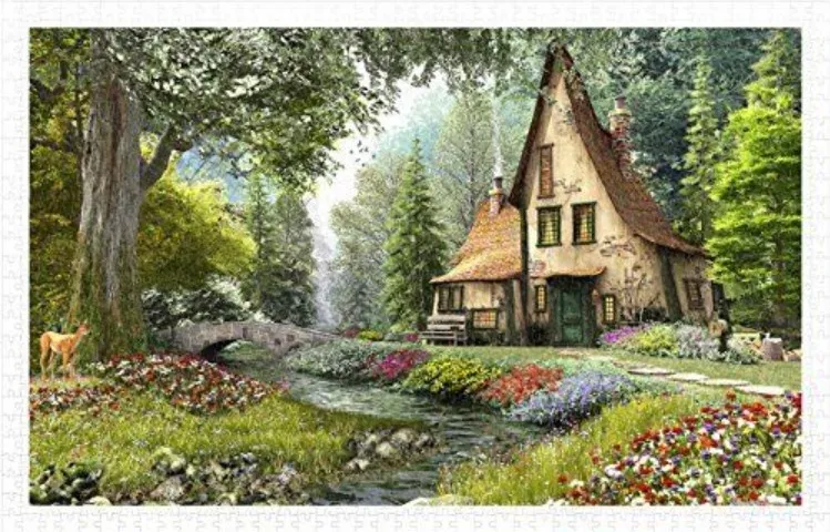 Puzzle en Plastique - Cottage
