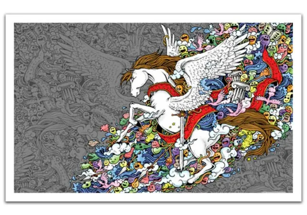 Puzzle en Plastique - Pegasus