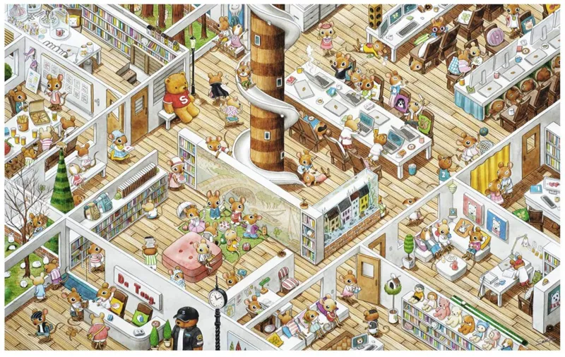 Puzzle en Plastique - Smart - The Office