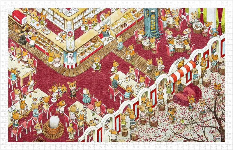 Puzzle en Plastique - Smart - The Coffee Shop