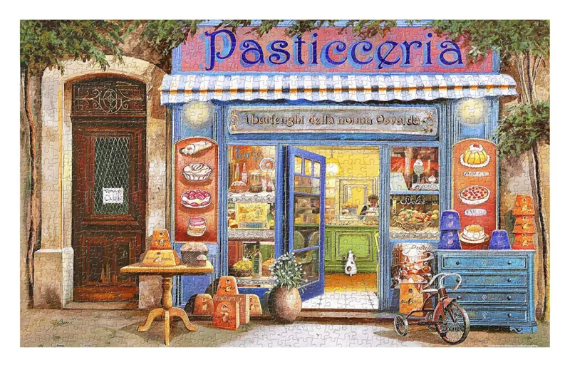 Puzzle en Plastique - Guido Borelli - Pastry Shop
