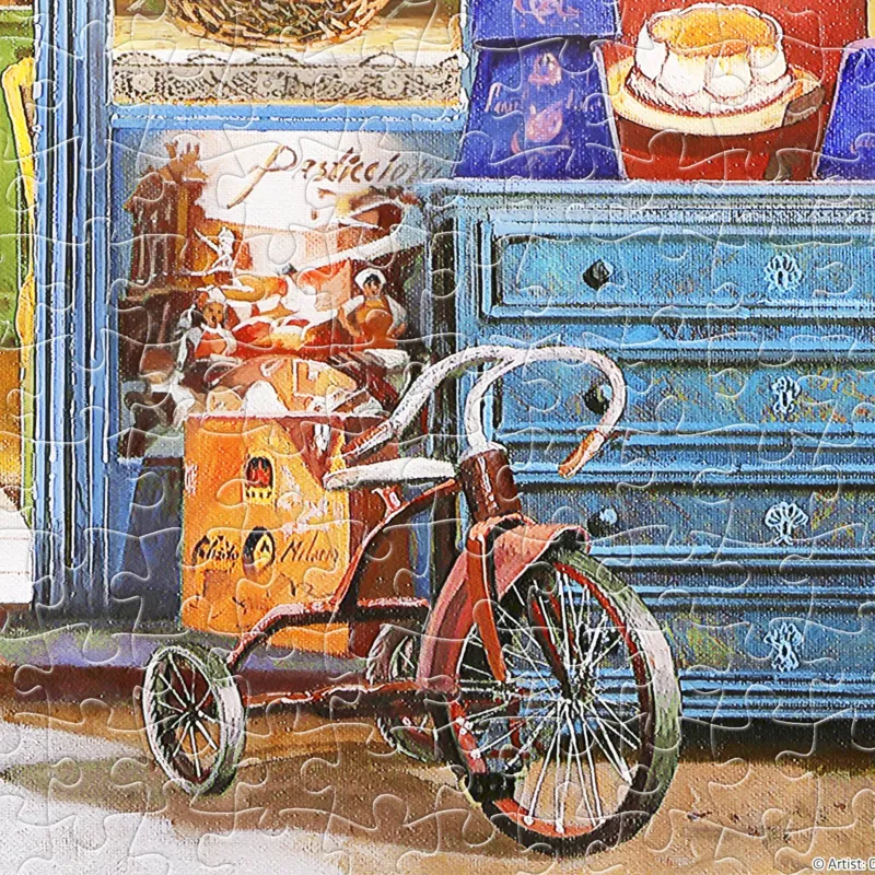Puzzle en Plastique - Guido Borelli - Pastry Shop