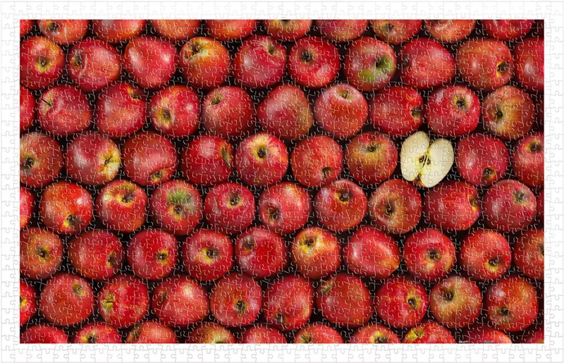 Puzzle en Plastique - Fruits - Apple