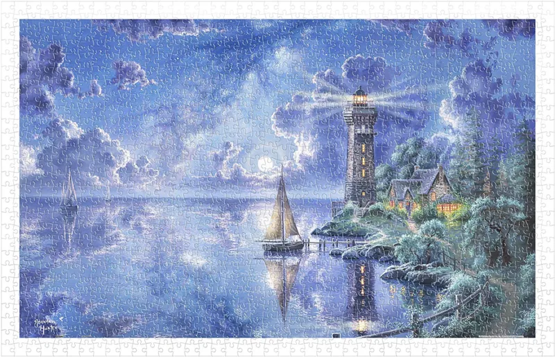 Puzzle en Plastique - Abraham Hunter - Light of Peace