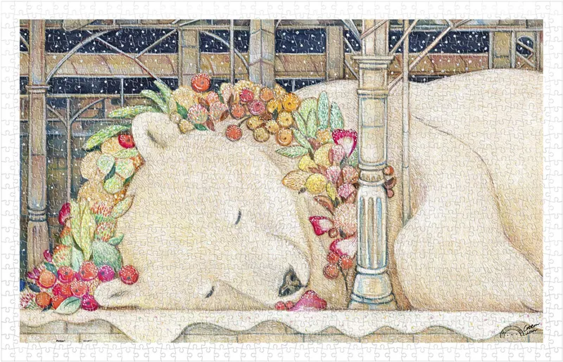 Puzzle en Plastique - Cotton Lion - Goodnight Polar Bear