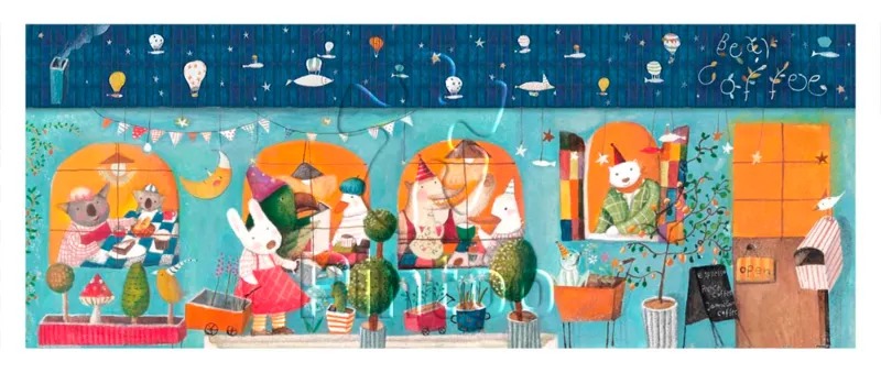 Puzzle en Plastique - Nan Jun - Bear Coffee