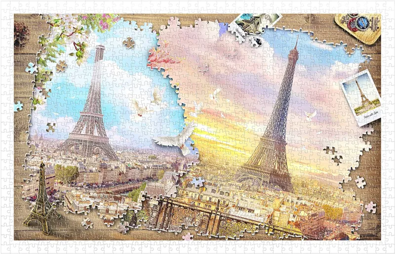 Puzzle in Puzzle - The Magnificent Eiffel Tower