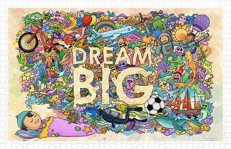 Puzzle en Plastique - Dream Big