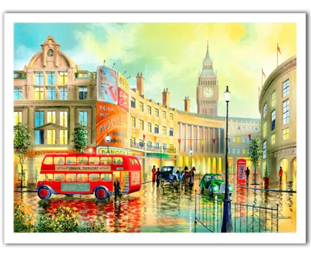 Puzzle en Plastique - Ken Shotwell - Morning in London