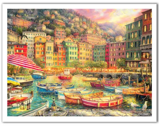 Puzzle en Plastique - Chuck Pinson - Vibrance of Italy