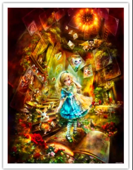 Puzzle en Plastique - SHU - Adventurous Alice