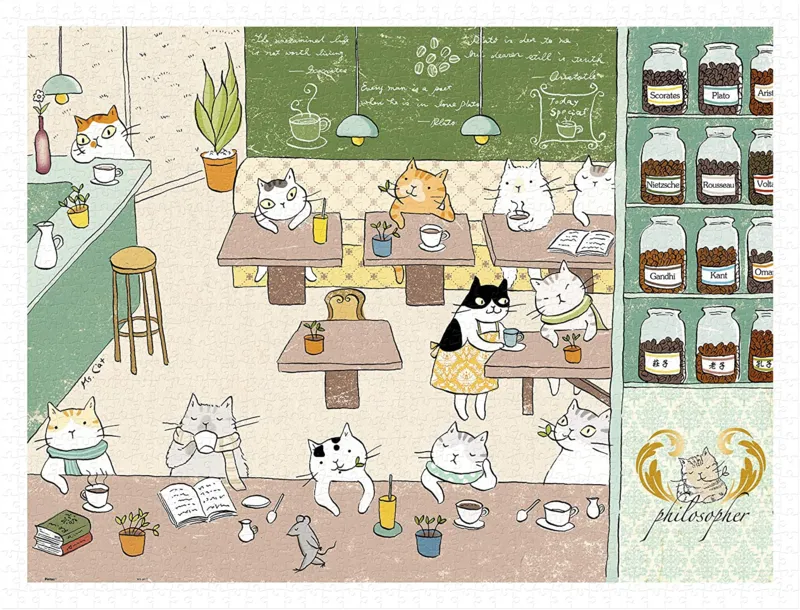 Ms. Cat - Philosopher Cafe