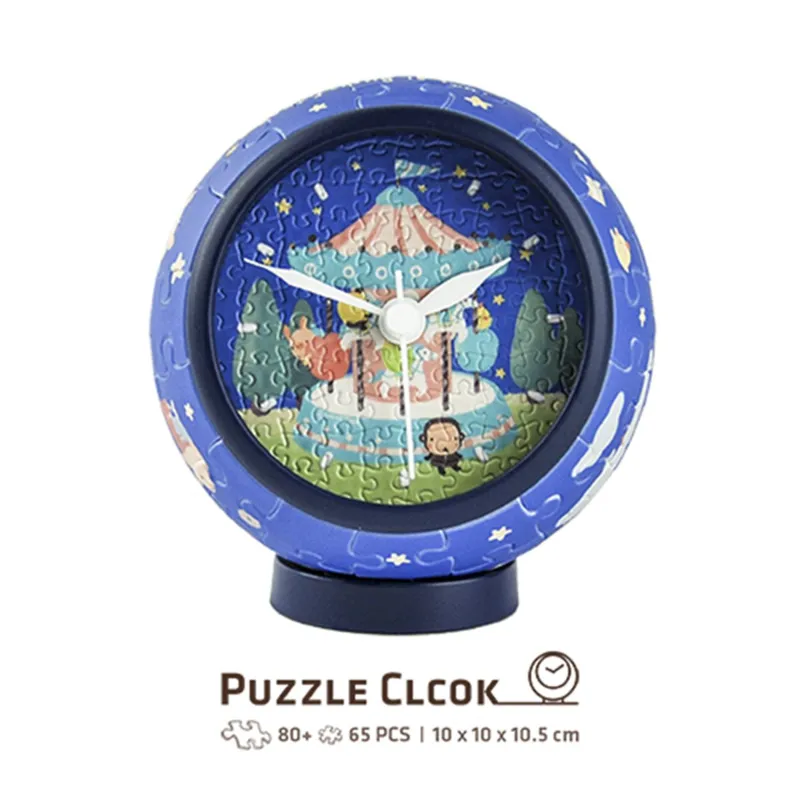Puzzle 3D Clock - Young Heart