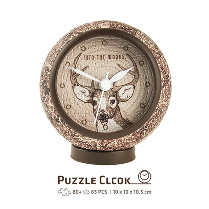 Puzzle 3D Clock - Into the Woods