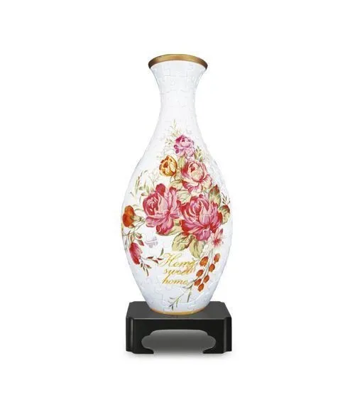 Puzzle 3D Vase - Home Sweet Home
